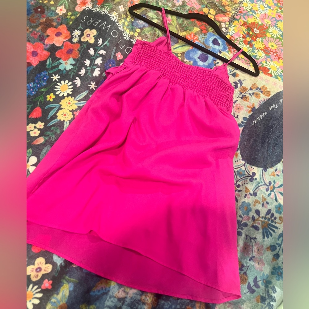 Forever 21 Pink Ruffle Dress - Picture 5 of 6